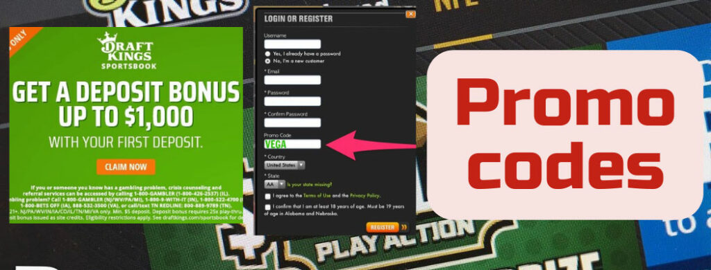 The Draftkings promo codes are beneficial in providing numerous offers such as various bonuses